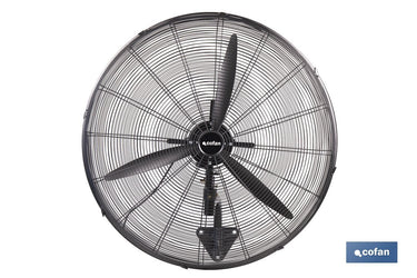 Cofan – Ventilador Industrial de Pared con 3 Velocidades y Potencia de 200W